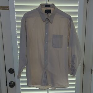 Alexander Julian Beige Button-Down Shirt